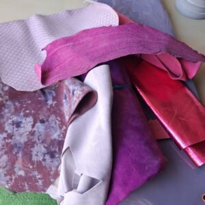 Nordic Fish Leather, Tapestry inspired of Lava, Glacier, Lachs leder, Fish skin earrings